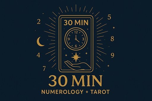 30 min Numerology + Tarot