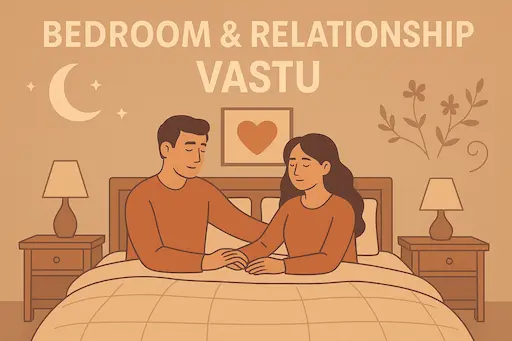 Bedroom And Relationship Vastu image