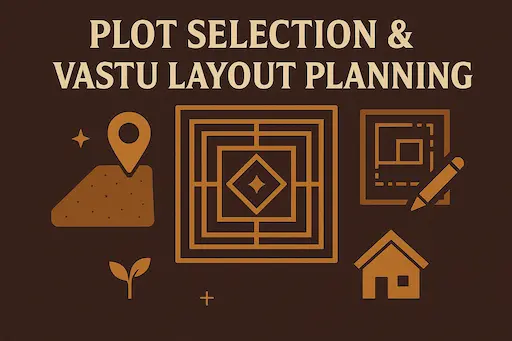 Plot Selection Vastu Layout Planning image